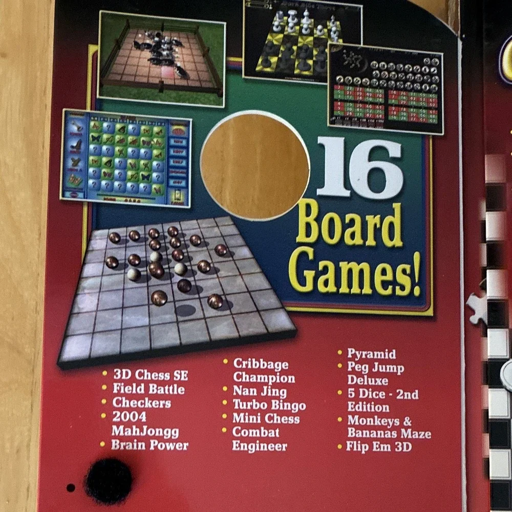 eGames Card & Board Games 2 Deluxe Suite PC CD-ROM for Windows 98/Me/2000/XP